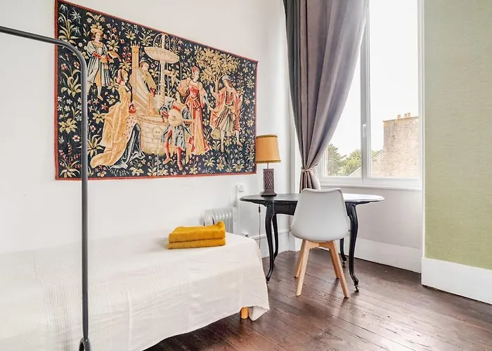 4 Pièces 90 M2 5 Lits Wifi Dans Maison De Maître La Ferte-Mace